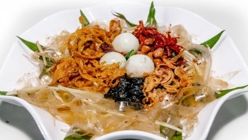 Homemade mixed rice paper