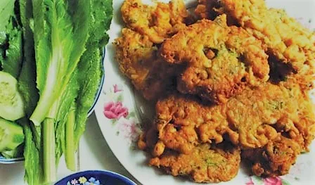 Crispy Fried Shrimp Fritters
