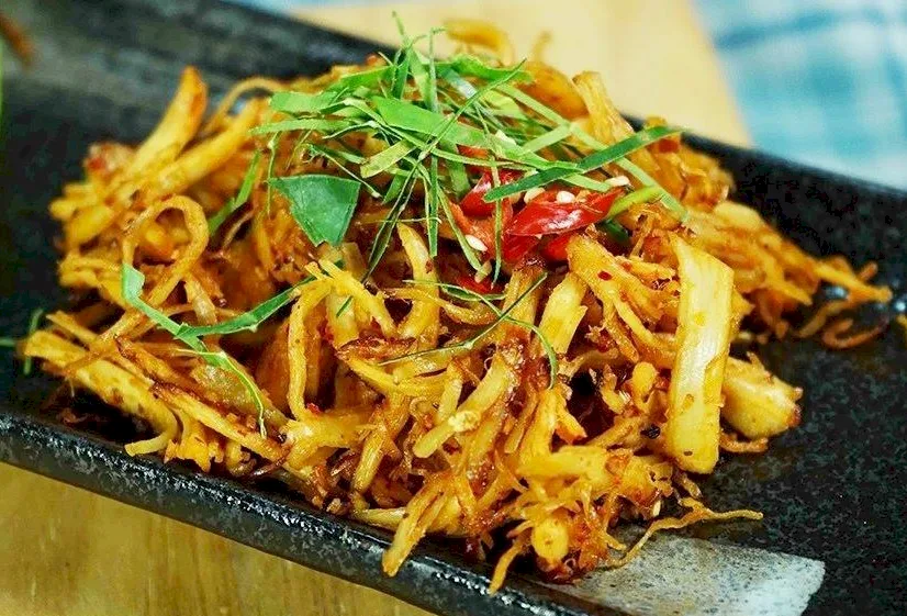 一世を風靡した、こぶみかんの葉の鶏肉ジャーキー