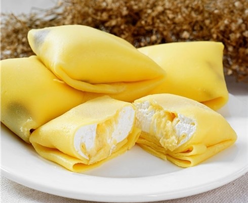 Bánh Crepe sầu riêng hấp dẫn