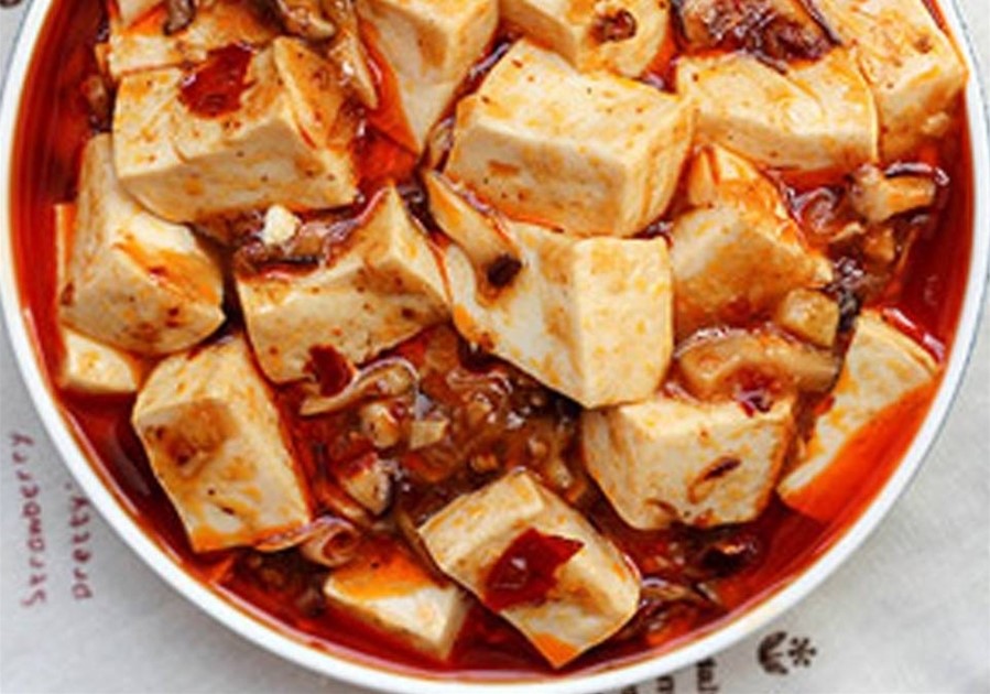 Đậu phụ Tứ Xuyên sốt cay