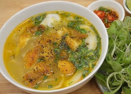 Snakehead fish soup in the Central