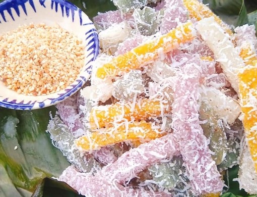 Bánh tầm khoai mì sợi
