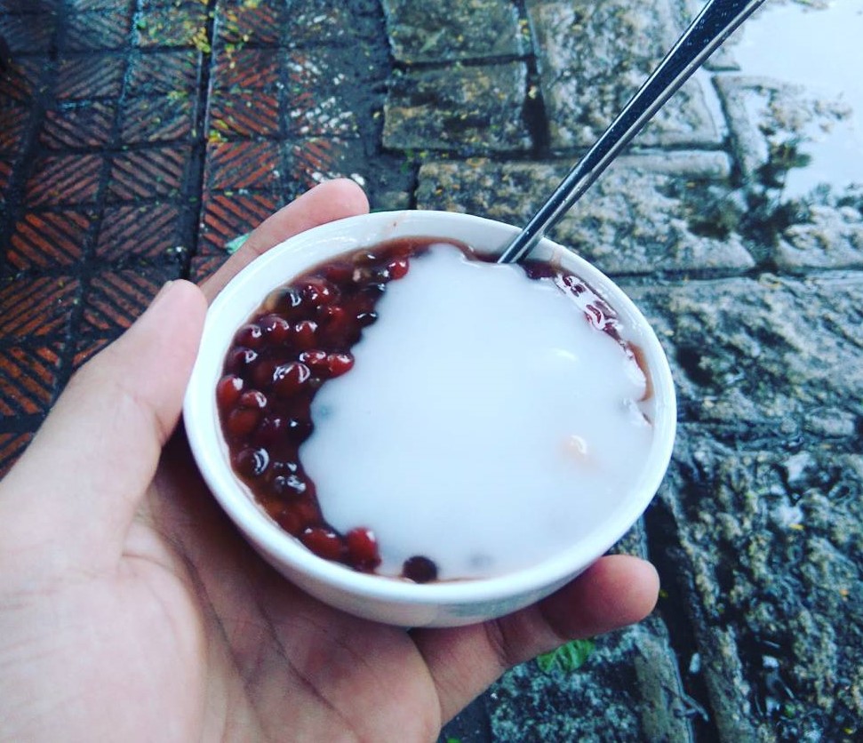 Red bean peanut tea