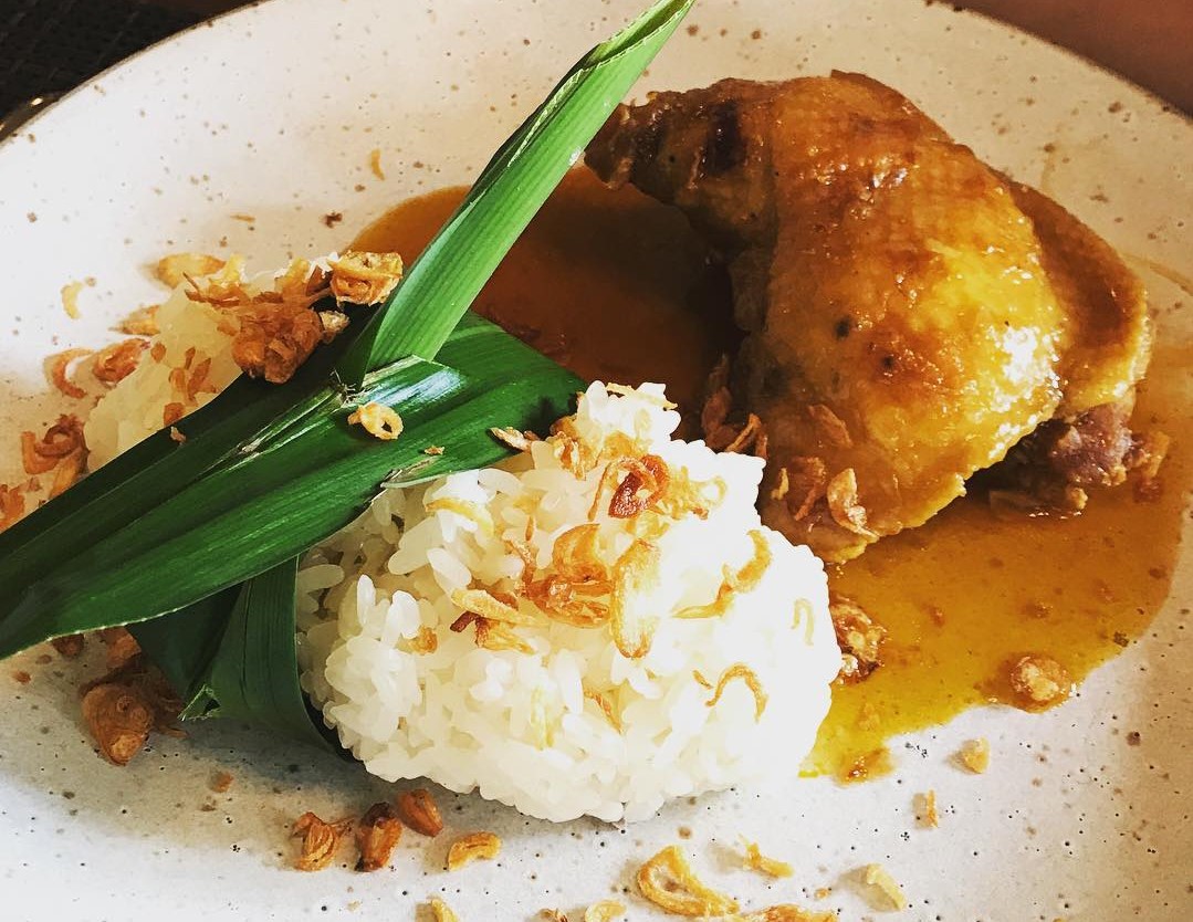 Sticky chicken