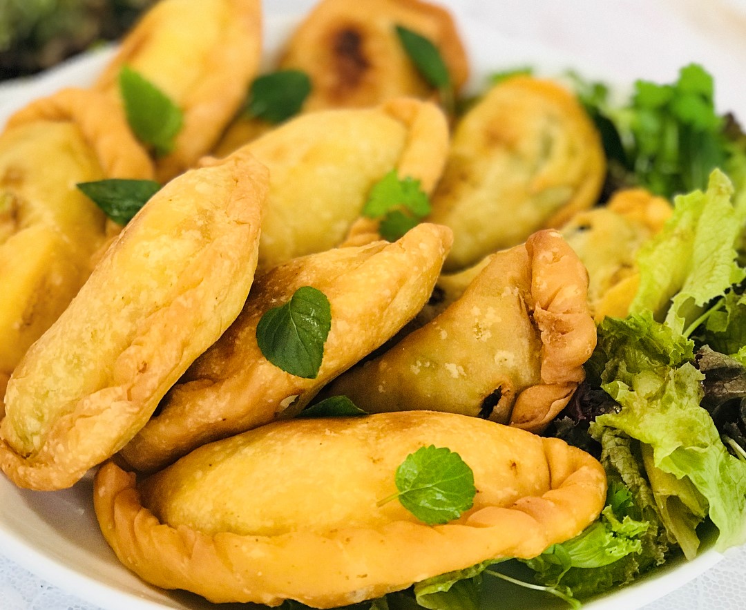 Bánh xếp chiên đơn giản