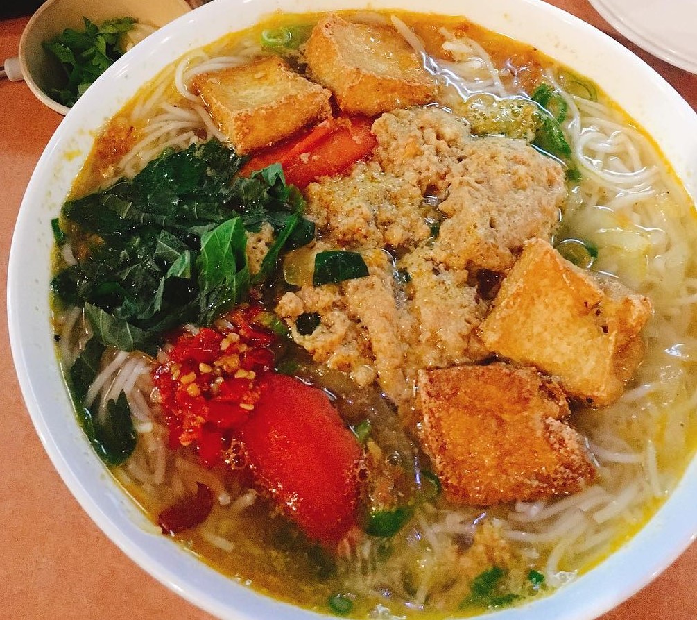 Bún riêu cua tại nhà