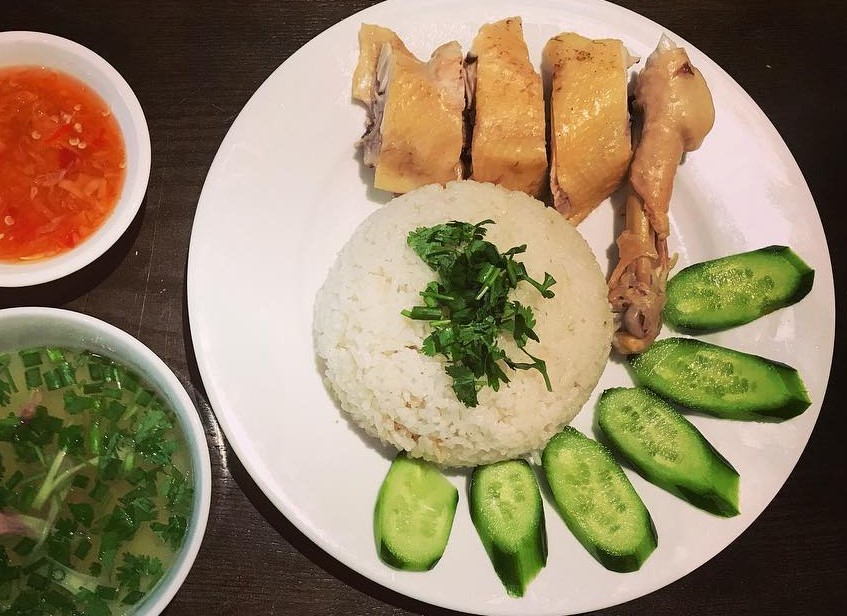 Cơm gà Hải Nam nổi tiếng