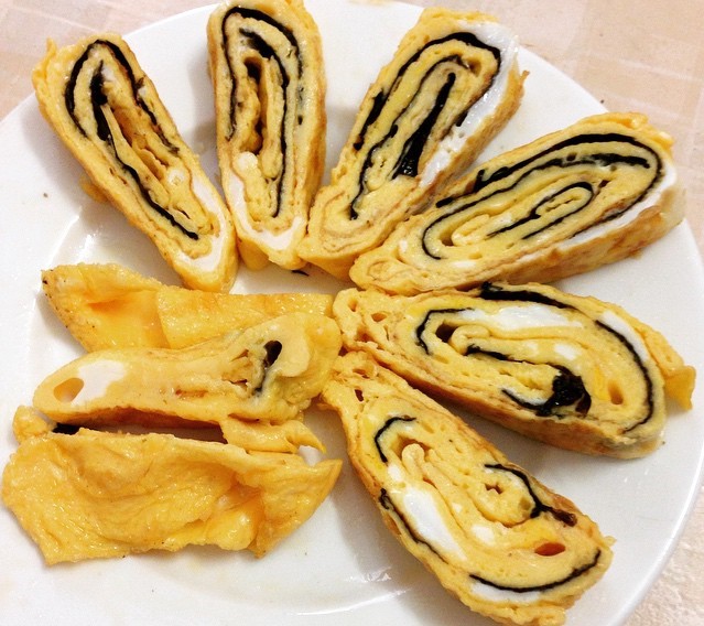 Trứng cuộn rong biển Hàn Quốc
