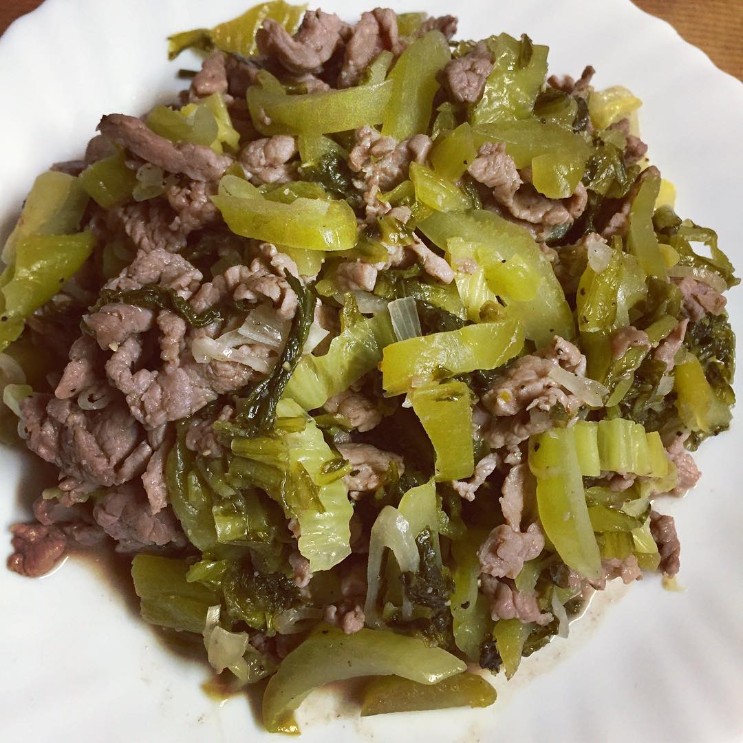 Bò xào cải chua