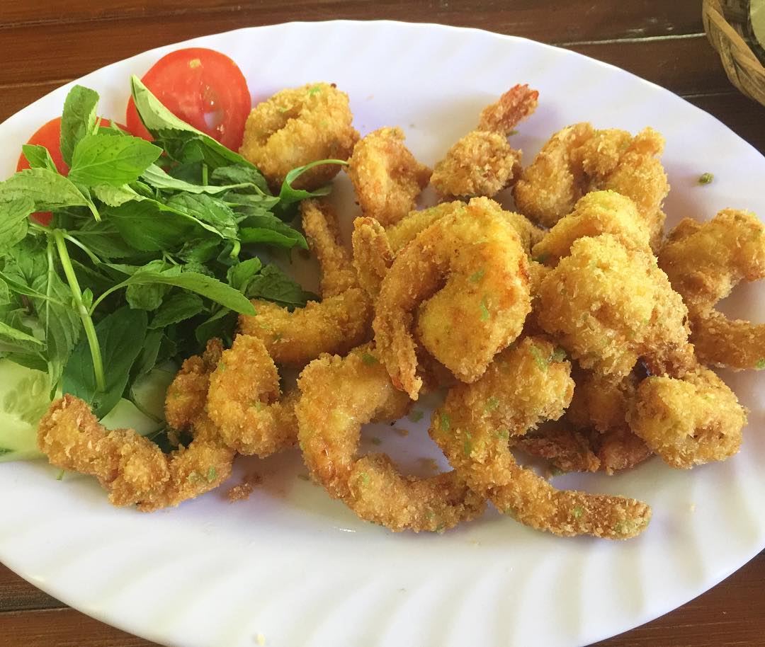 Tôm chiên xù đơn giản