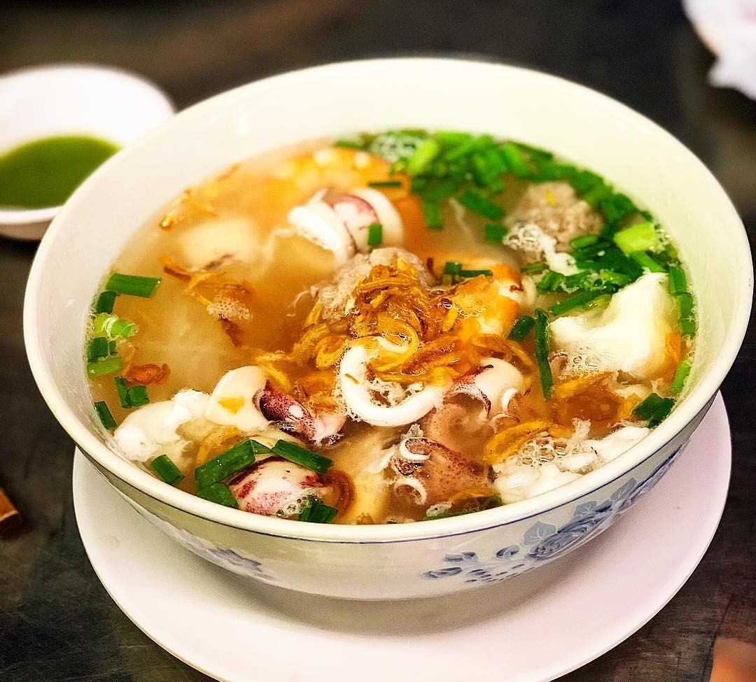 Hủ tiếu Mực đơn giản