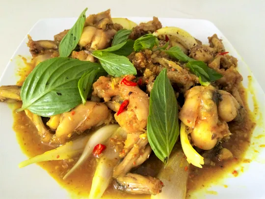 Lemongrass Chili Frog Stir-Fry