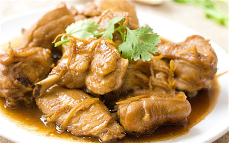 Vịt kho gừng