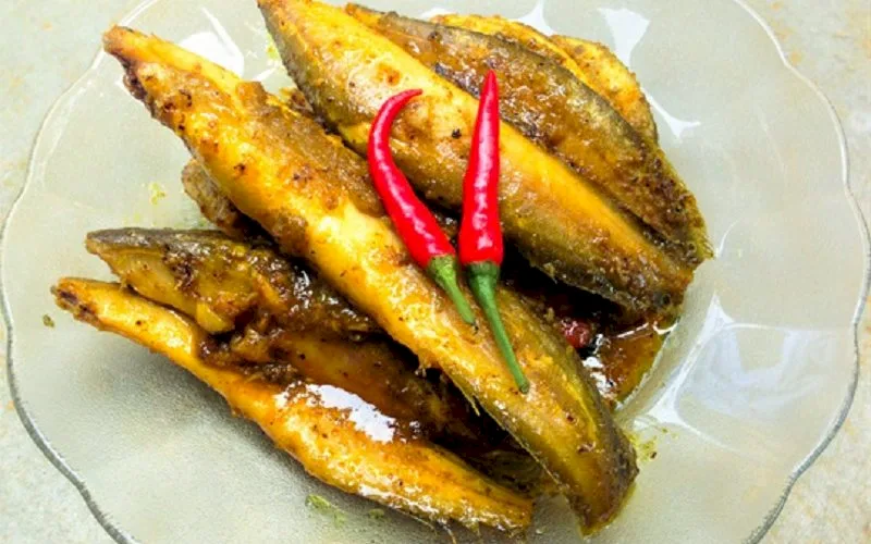 Cá chạch kho nghệ