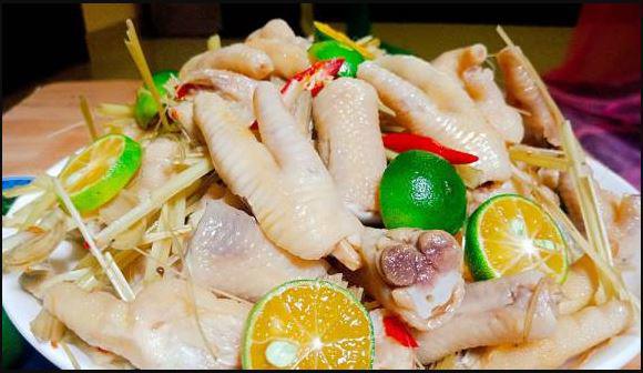 Pickled lemongrass chicken legs