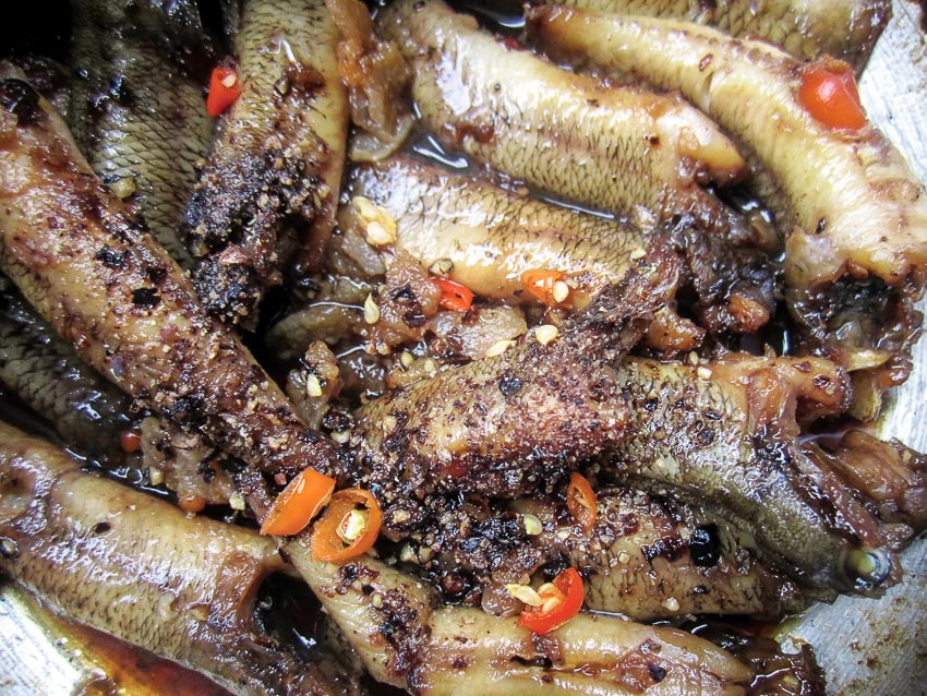 Star fish with pepper