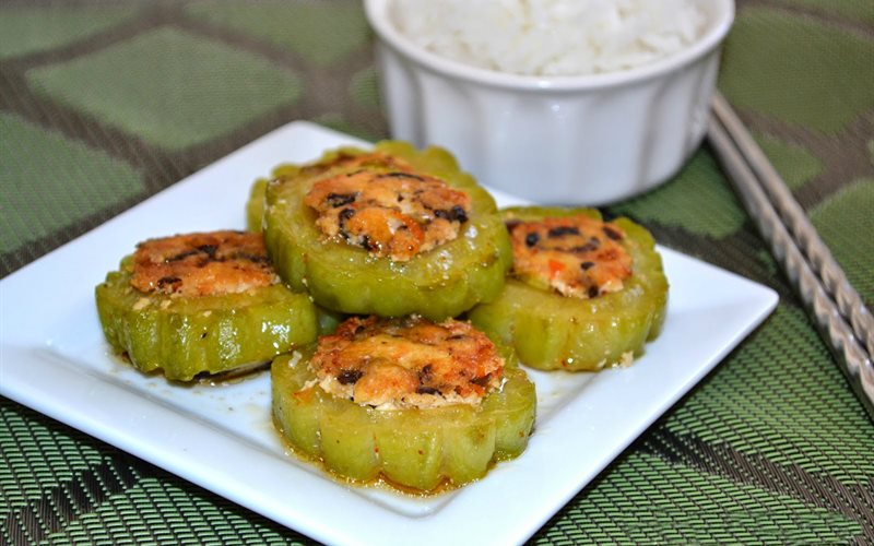 Khổ qua kho chay