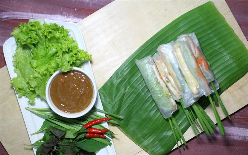 Vegetarian Dipping Sauce for Fresh Spring Rolls