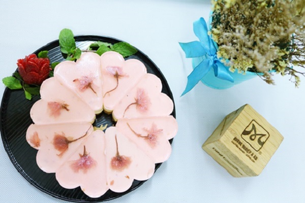 Bánh Sakura Cheesecake