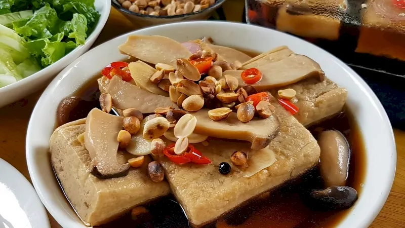 超好吃又簡單的醬油漬豆腐