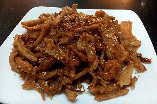 Sườn chay rim nước tương