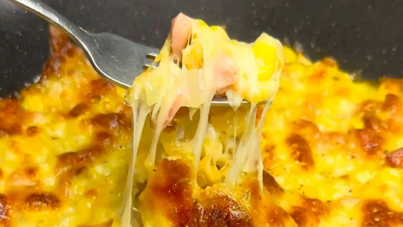 コーンチーズのオーブン焼き