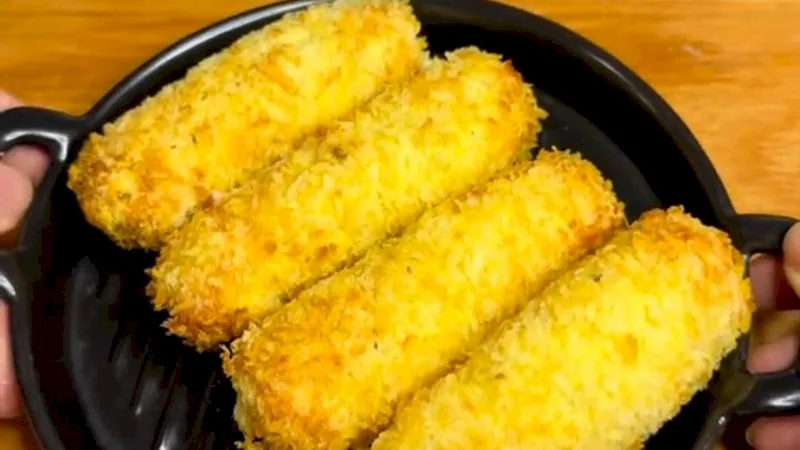 食パンで作る超簡単カリカリチーズスティック