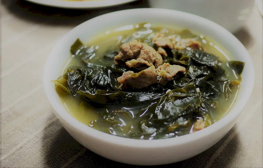 Authentic Korean Seaweed Soup