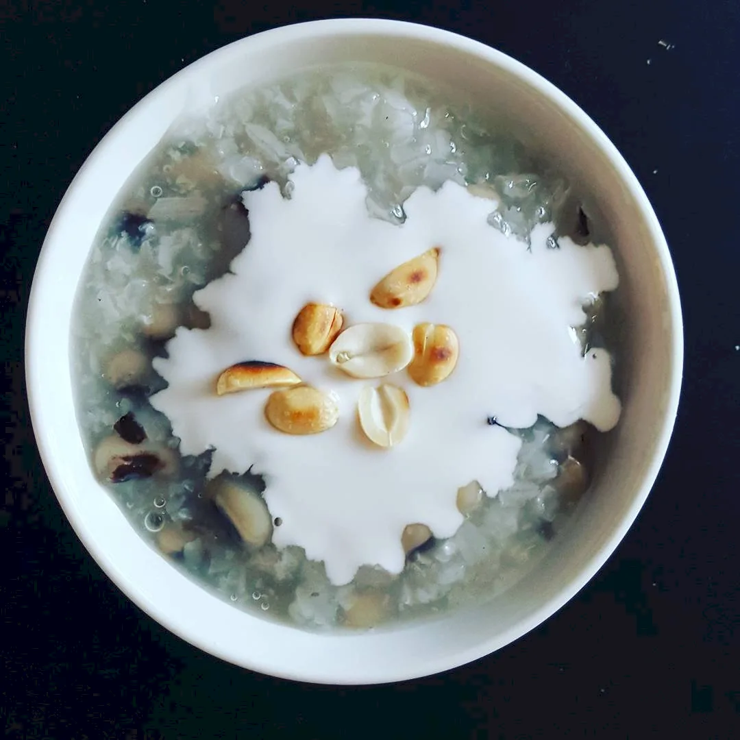 Chè đậu trắng nước cốt dừa
