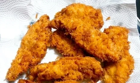 Crispy Breaded Chicken Strips
