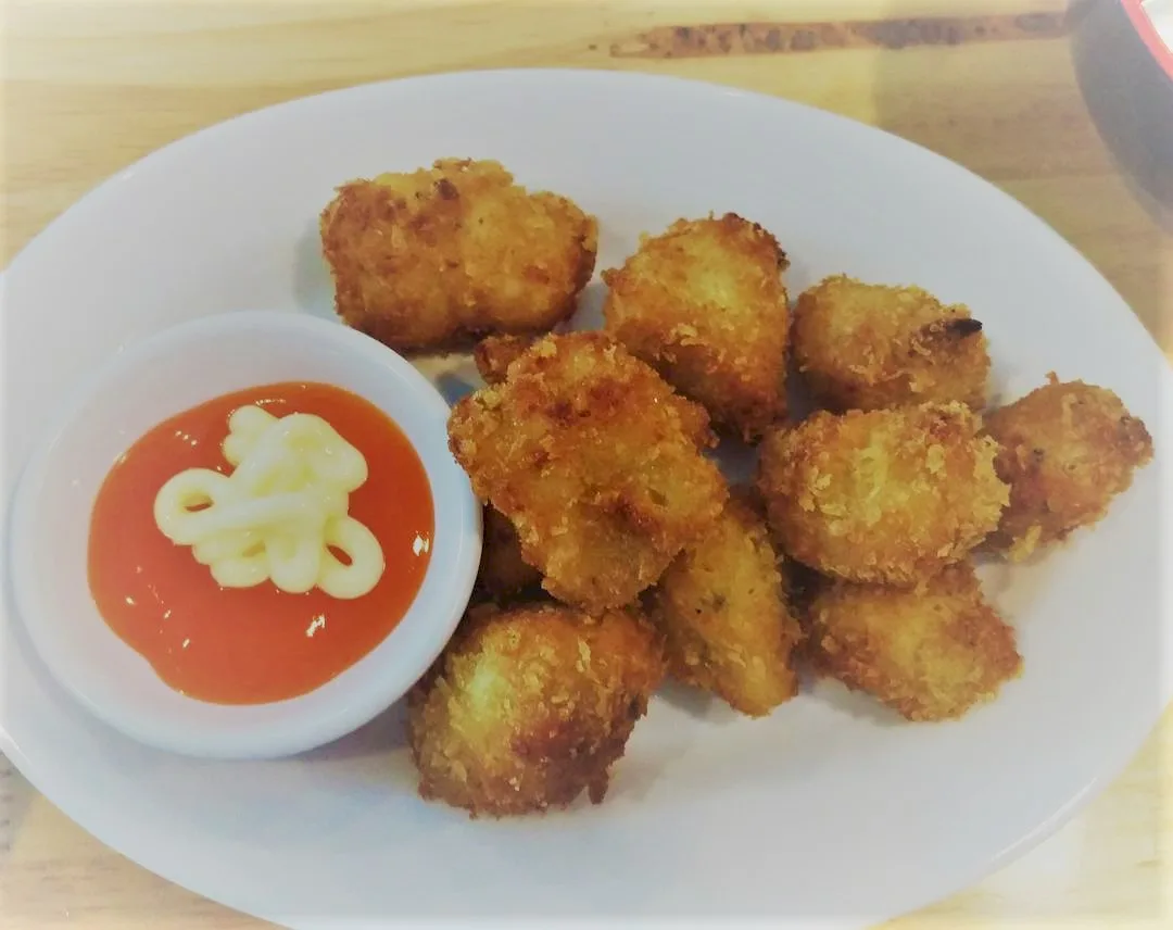 Rich and Cheesy Chicken Balls
