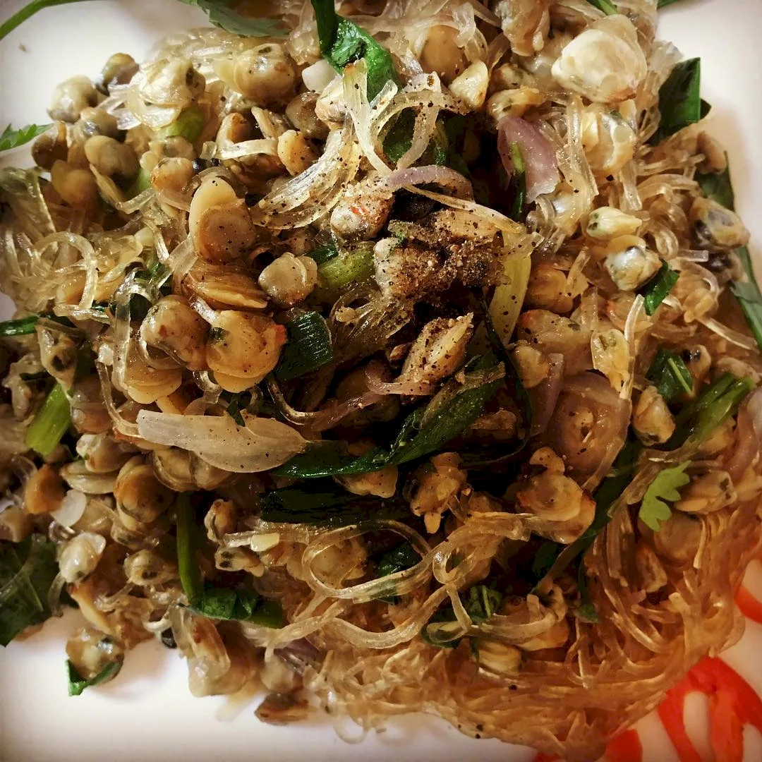 Miến xào hến