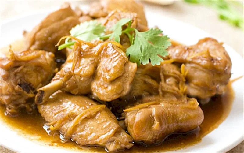 Vịt kho gừng