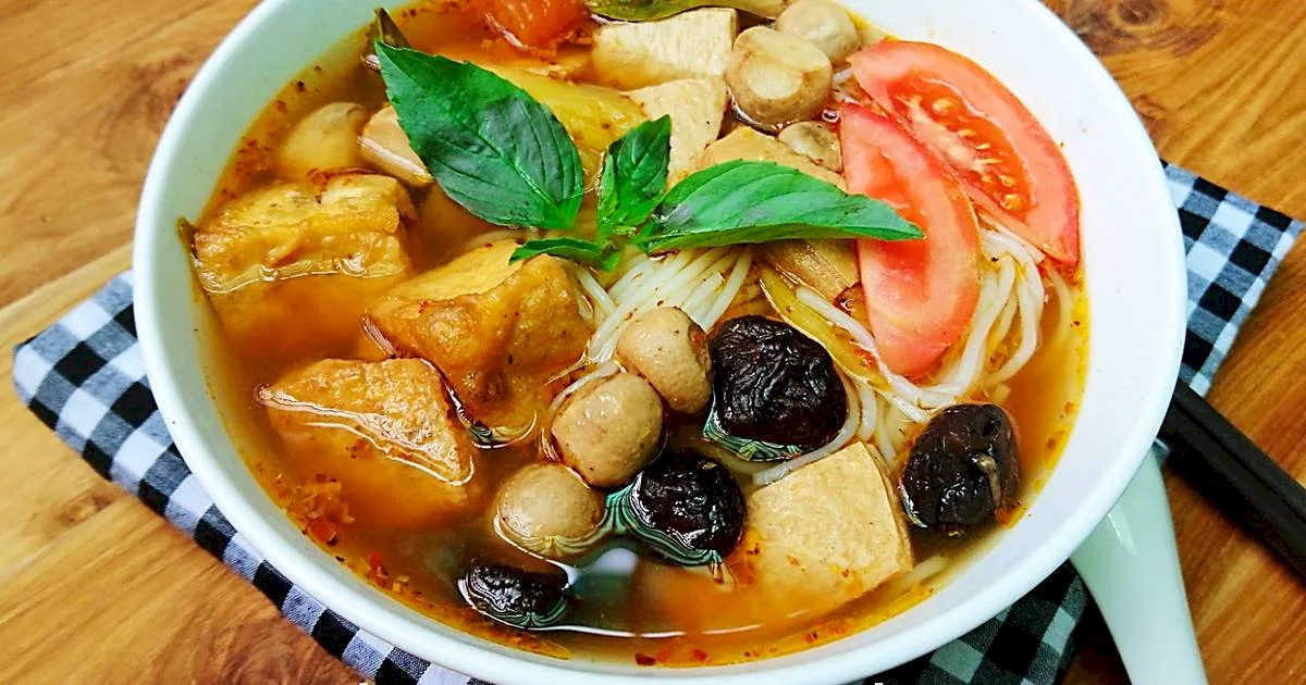 Bún thái chay