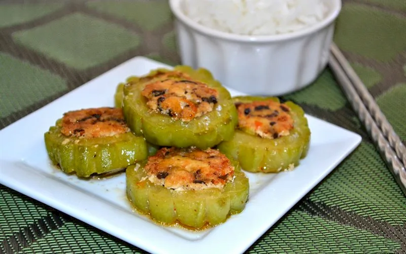 Khổ qua kho chay